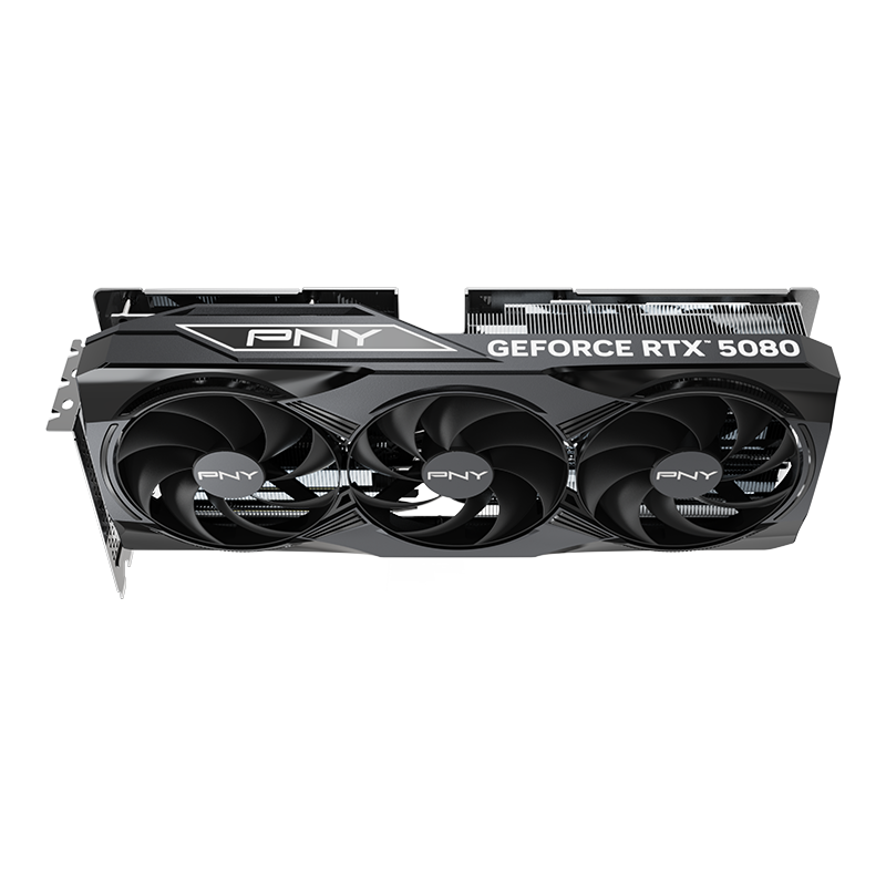 NVIDIA PNY GeForce RTX 5080 16GB Overclocked Triple Fan.